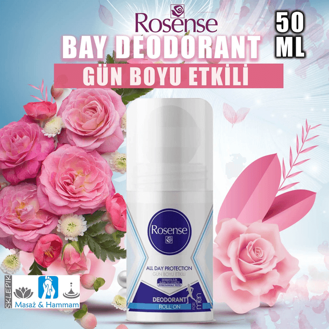 ROSENSE Dezodorant w Kulce Dla Mężczyzn 50ml