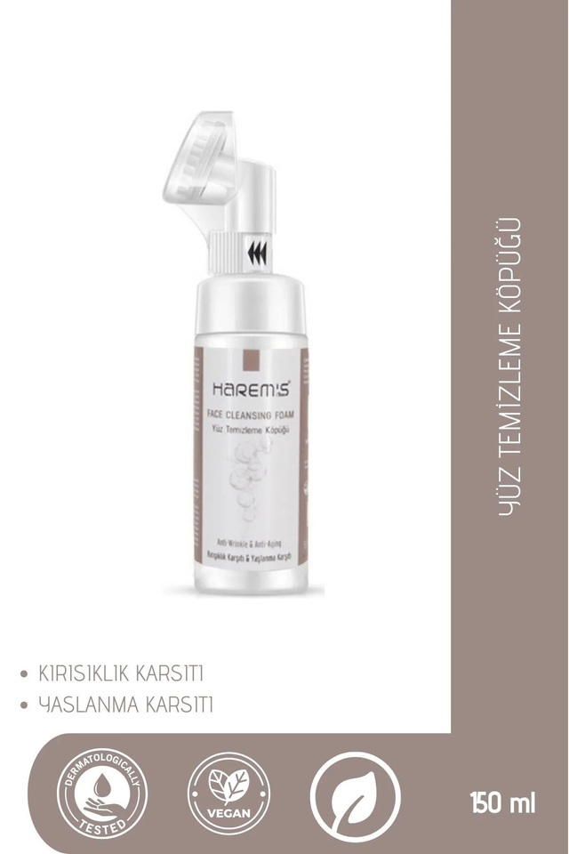 HAREM'S Pianka Oczyszczająca do Twarzy PRZECIWZMARSZCZKOWA 150ml