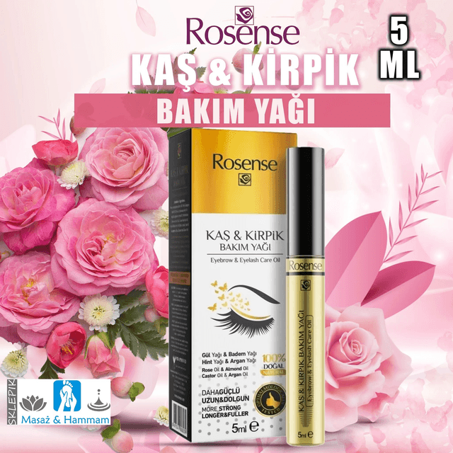 ROSENSE Olejek Do Pielęgnacji Rzęs i Brwi 5ml