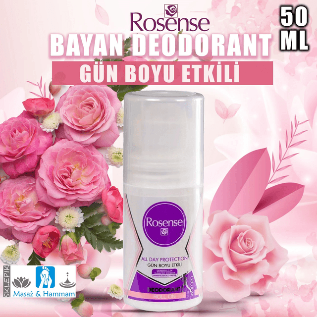 ROSENSE Dezodorant w Kulce Dla Kobiet 50ml