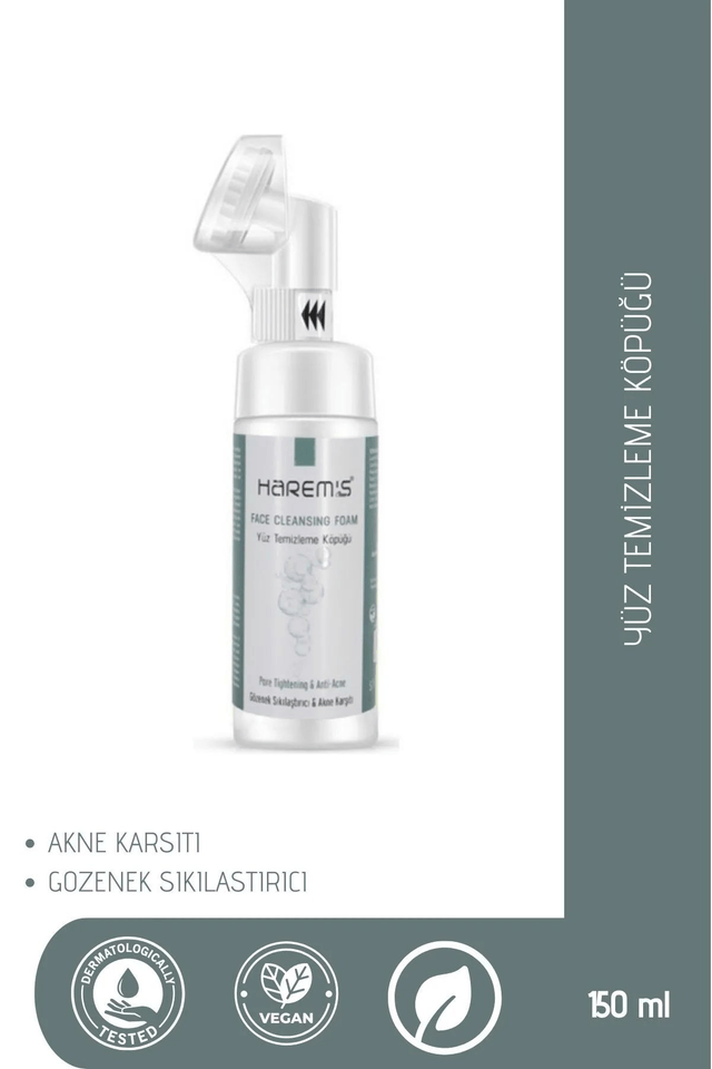 HAREM'S Pianka Oczyszczająca do Twarzy PRZECIWTRĄDZIKOWA 150ml