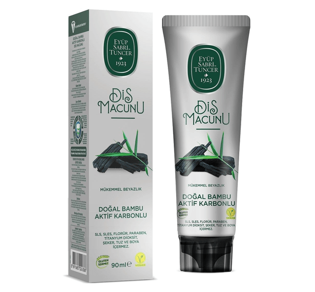 EYUP SABRI Pasta do Zębów z Aktywnym Węglem Bambusowym 90ml