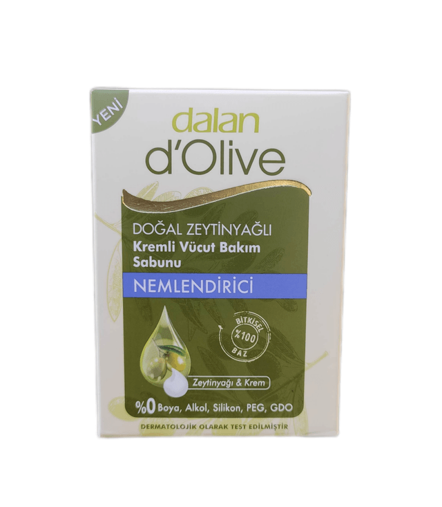 DALAN d'Olive ZESTAW 180 Krem Odżywczy 60ml + Krem Intensywnie Nawilżający 20ml + Mydło w Kostce Nawilżające 100g