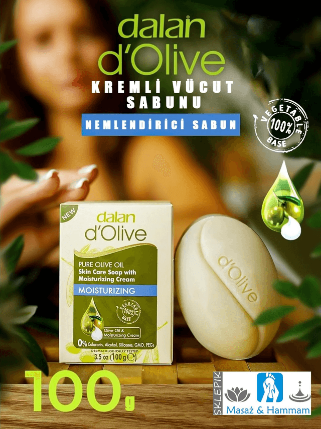 DALAN d'Olive 100g Mydło Nawilżające