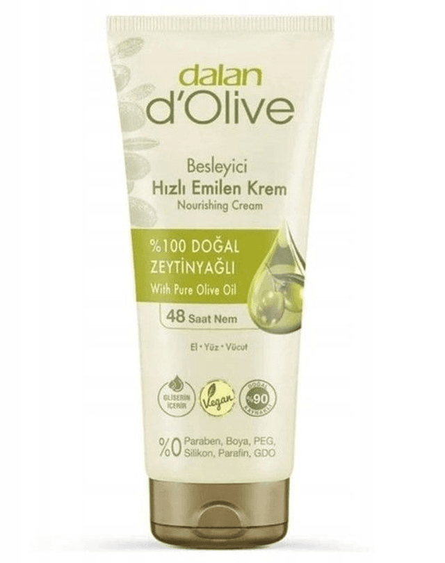 DALAN d&#039;Olive 250ml Odżywczy Lekki Krem do Rąk, Twarzy i Ciała z Oliwą z Oliwek